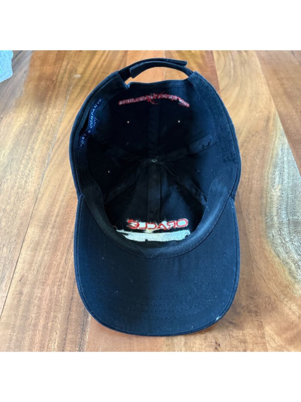 Vintage Oracle Technology Network Hat Cap Black OTN Software Tech Promo Port Co - Picture 3 of 3